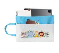 File Bag - Zipper Access Multi-Compartment Pouch, Pregnant Report File Organizer for A4 Papers ID Cards Binders Women Father Travel Business Trips Commuting