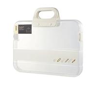 File Organizer Bag, A4 Waterproof Paperwork Bag, Document Case with Handle, Folder with Sturdy Material, Workplace Supplies, Organizer for Home Travel Business School Paperwork Receipt Laptop Tablet