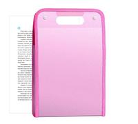 File Organizer Folders, Accordion File, PP Portable Document Holder, 13 Pockets Design, Closure, Lightweight Build, Easy Carry Handle, Perfect for Classroom, Travel, Art Studio, 14.17x9.45 inches