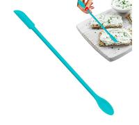 Filea Cquer Sear - Cuchara, Espátula de silicona para sellos, Espátula a prueba de polvo - Cuchara y raspador de silicona de doble cara, Artes de cera, Cuchara compacta para el cuidado de la piel, maq