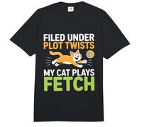 Filed Under Plot Twists MY Cat Plays Fetch Comfort Colors Adult Heavyweight T-Shirt