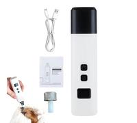 Filer de clavos de perro Electric, Electric Dog Grinder | Herramienta de archivo de aseo de las patas eléctricas,Herramienta de aseo de mascotas, recortadora de archivos de la uña del día con luces pa