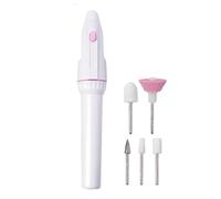 Filer eléctrico para uñas, de uñas taladradora eléctrica - Taladro de uñas profesional inalámbrico,Suministros de manicura Kit de , herramienta de cuidado del pie manual de la batería de funcionamient
