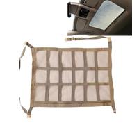 Filet de chargement pour plafond de voiture, Sac de rangement de camping sur le toit SUV amélioré, Sac de rangement de camping sur le toit SUV amélioré 90 * 65cm pour l'équipement, les essentiels de c