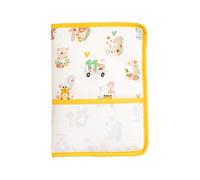 Filet - Portada para bordar animales y números, personalizable con bordado en punto de cruz, fabricada en Italia, color amarillo