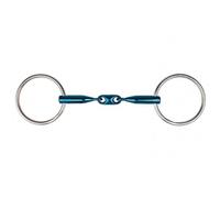 Filete 2 anillas - Eco Blue embocadura de 3 piezas - Metalab - Azul - Azul