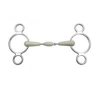 Filete ajustable - Flexi 3 anillas embocadura de 3 piezas - Feeling