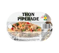 Filete de atún y piperade