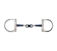 Filete de Boca de Caballo Broca de anillo móvil ecuestre, mordaza for caballo, equipo for montar a(Length105mm)