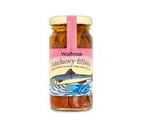 Filetes De Anchoa En Virgen Extra 100 G De Aceite De Oliva Waitrose - Paquete de 6