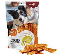 Filetes de Pechuga de Pollo Meat! para Perros - Snack Tierno a Base de Carne - Sabor a Pato - Aperitivo o Premio para Perros a Partir de 6 Meses - 100% sin Gluten - Bolsa de 100g - Duvo+