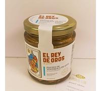 Filetes de Ventresca de atún en aceite de Oliva - El Rey de Oros - PEso neto del producto 250gr - Bañado en aceite de oliva y sal - Un gusto para el paladar - Productos de Andalucía.