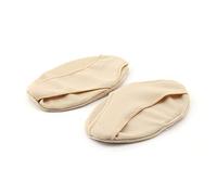 FILFEEL 1 par de Almohadillas de Gel de Tela para Pies, Plantillas de Soporte Metatarsiano Suaves y Transpirables para el antepié con Protector de Dedos de Silicona, para Aliviar
