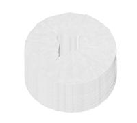 FILFEEL 100 Fundas para Reposacabezas No Tejidas Ultra Suaves para Almohada con Agujeros, para Spas y Salones de Belleza (Delgada con 12 ranuras para tarjetas de juego)