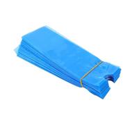 FILFEEL 100 Piezas Fundas para Máquinas de Tatuaje, Fundas Desechables Antiestáticas de PE a Prueba de Agua para Bolígrafos de Tatuaje, con Barrera Protectora para Estudios Profesionales (BLUE)