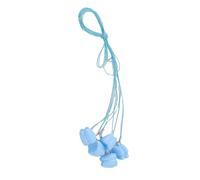 FILFEEL 50 Paquetes de Collares Portátiles para Guardar Dientes para niños: Mantenga los Dientes Perdidos Seguros y Divertidos Estuches de Almacenamiento (BLUE)