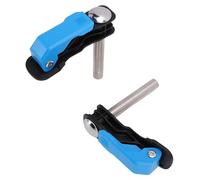 FILFEEL Abrazadera para Orificios para Perros de Banco de Acero Inoxidable de 19 Mm y 3/4 Pulgadas - Abrazadera de Sujeción para Banco de Trabajo de Carpintería - Diseño de Palanca de Liberación
