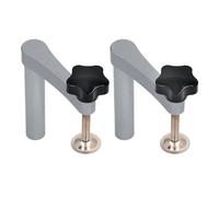 FILFEEL Abrazaderas Bench Dog, Abrazaderas Rápidas Ajustables de Aleación | Fuerza de Sujeción de 600 Lb, Diámetro del Orificio 20 Mm, Sujeta hasta 70 Mm de Grosor, Bloqueo y Desbloqueo Fácil, Acero