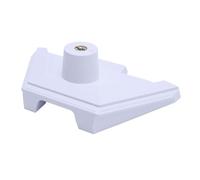 FILFEEL Adaptador de Trípode con Rosca de /4 Pulgadas - Soporte de Montaje Universal en Techo, Pared y Piso para LNB Parabólico - Doble Inclinación y Base Ancha Antideslizante - Construcción de