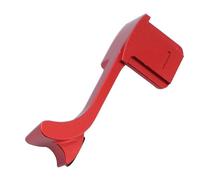 FILFEEL Agarre para Pulgar hacia Arriba con Zapata para Cámara Q2 - Reposamanos de Aleación de Aluminio, Fácil de Instalar con Ajuste Seguro Gris (Rojo)