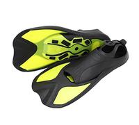 FILFEEL Aletas de Natación para Deportes Al Aire para Hombres y Mujeres, Zapatos de Buceo Suaves, Diseño Ligero, Antideslizante y Amarillo (M)