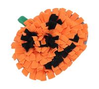 FILFEEL Almohadilla para Olfatear Perros en Forma de Calabaza para Alimentación Lenta y Estimulación Mental - Alfombra Antideslizante para Aliviar la Ansiedad, Entrenamiento y Reducción del