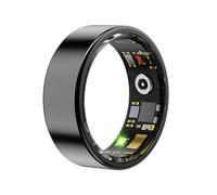 FILFEEL Anillo Inteligente, Seguimiento del Sueño, Batería de 5 a 7 Días, | Monitor de Salud, Acero y Resina Epoxi, Entrenamientos de Natación, 5ATM IP68, Batería de 5 a 7 Días, Compatible con IOS