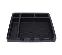 FILFEEL Bandeja para Cortapelos con Alfombrilla Antideslizante para Barberos - Soporte para Cortapelos de Gran Capacidad con 4 Muescas para una Gestión Eficiente de Las Herramientas