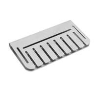 FILFEEL Bloqueador de Puerta de Grasa de Acero Inoxidable 304 para Planchas - Tapón de Trampa de Grasa Versátil con Diseño de Doble Cara