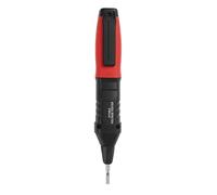 FILFEEL Bolígrafo Probador de Voltaje, Detector sin NCV de 6 a 390 V con Transmisión de Voz y Luz LED para Disyuntores, Interruptores, Enchufes y Detección de Fallas de Cableado - Herramienta de