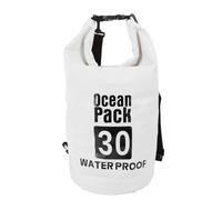 FILFEEL Bolsas de Carne de Caza de Ciervos de PVC de 30 litros con Cordón y Correas de Mochila para un Uso Eficiente en Exteriores (White)