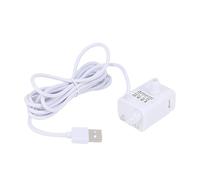 FILFEEL Bomba de Fuente para Gatos: Bomba de Fuente para Beber para Mascotas con Motor sin Escobillas USB de 5 V con Silencio ≤ 35 DB, Apagado Automático, Diseño bajo y Apto para Lavavajillas para