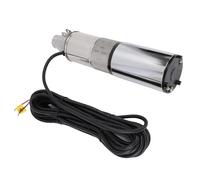 FILFEEL Bomba Sumergible Solar para Pozo Profundo, 12 V, 220 W, Caudal de 0,2 M³/h, 30 M de, Cuerpo de Acero Inoxidable, Cable de Alimentación de 10 M, para Riego de Granjas, Ranchos y Fuera de la