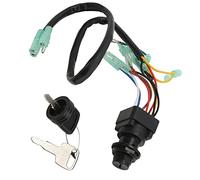 FILFEEL Caja de Control Remoto de 10 Pines, Interruptor de Llave de Encendido 703-82510-42-00, Repuesto para Motores Fueraborda de 4 Tiempos