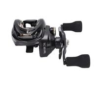 FILFEEL Carrete Baitcast de Carrete Ancho: de Pesca para Zurdos de Alta Capacidad de 44,1 Libras con Relación de Engranaje de 6,3, Arrastre de 20 Kg, Marco de Fibra de Carbono y Alarma de Mordida