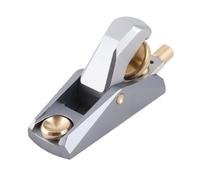 FILFEEL Cepilladora de Madera de ángulo bajo - Ángulo de Trabajo de 33°, Cepillo Manual de Aleación de Aluminio y Latón con 22 Mm 20° para Carpintería Fina, Cepillado de Testas y Ebanistería -