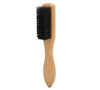 FILFEEL Cepillo para el Cuidado de la Barba, Nailon Suave para Alisar y Hacer Crecer, de Madera con Agarre Ergonómico, para Hombres con Barba Corta a Mediana