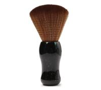 FILFEEL Cepillo para Plumero de Cuello, Cerdas Suaves, Antideslizante Ligero, Cepillo de Limpieza para Corte de Cabello Roto para Barbería, Herramientas Profesionales para (Calabaza Negra Cielo