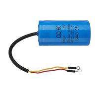 FILFEEL Condensador de Funcionamiento, Película de Polipropileno Metalizado 600uF 250V CA, con Cable para Compresor de Aire de Motor