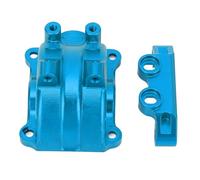 FILFEEL Cubierta de Coche RC para -02-02T - Caja de Carcasa de Diferencial de Metal de Aleación de Aluminio 7075 con Soporte de Brazo Superior y 8 Tornillos - Actualización de Chasis a Escala /10