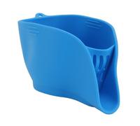 FILFEEL Cuenco de Drenaje de Alimentos de Silicona - Cesta de Lavado Multifuncional para Frutas, Verduras, Ensaladas y Colado de Pasta - Apto para Lavavajillas, Calor, Fregadero - Diseño de Agarre -