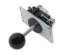 FILFEEL CY-822A DIY Game Button Joystick Rocker Set para Máquina de Juegos de PC, Diseño Rojo (BLACK)
