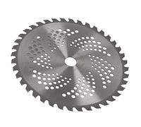 FILFEEL Disco de Sierra para Desbrozadora de 40 Dientes, Disco de Corte | 255x25,4 Mm, Acero de Alta Velocidad, Resistente Al Calor, para Arbustos, Malezas Resistentes y Cultivos