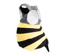 FILFEEL Disfraz de Abejorro - Divertido Disfraz de Animal con Sombrero, Suave Concha de Felpa de Rayas Amarillas para de Cosplay, de Fiesta y Almohada de Decoración del Hogar - Tamaño Adulto