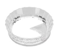 FILFEEL Embudo Dosificador Magnético para Portafiltro de 58 Mm - Distribuidor de café Transparente de 2 en 1 y Embudo Dosificador - Herramienta de Material AS para Distribución Uniforme del Suelo y
