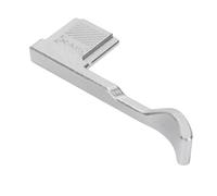 FILFEEL Empuñadura para Pulgar para Cámara X-M5, Aleación de Aluminio Antideslizante, Empuñadura para Pulgar hacia Arriba con Disparador, Cubierta para Zapata, Accesorios de Fotografía (Silver)