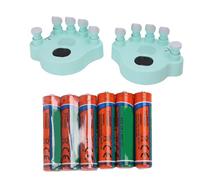 FILFEEL Entrenador de Dedos de Piano Ejercitador de Dedos de Mano Entrenador de Fuerza de Dedos de Piano con Altavoz Incorporado Base de Silicona Antideslizante para Práctica en el