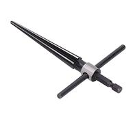 FILFEEL Escariador Cónico Alto con en Forma de T para Biselado de Metal y Madera, Herramienta de Acero de Alta Velocidad para Artesanos (#1)