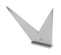 FILFEEL Escuadra de Acero Al Carbono DIN 875/2 con Base, Ángulos 30° 45°