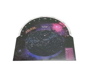 FILFEEL Guía de Mapas Estelares, Herramienta de Astronomía para Constelaciones y Objetos del Espacio Profundo, con Diseño Giratorio para 30 a 50 Grados de Latitud Norte, Material de